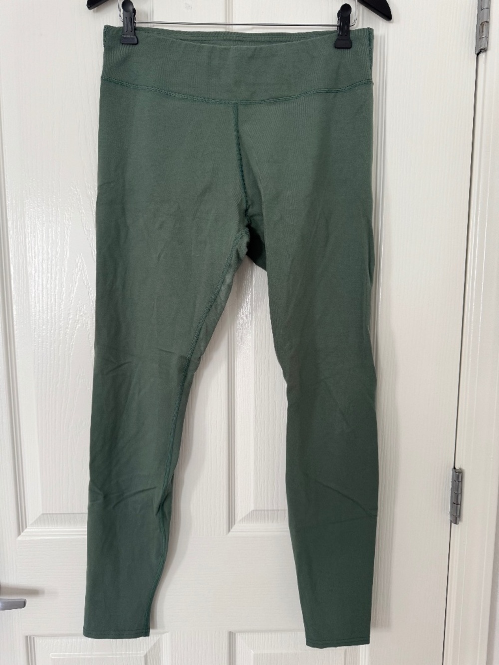 PACT sage green leggings - L